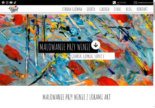 opinie LORAMI ART | Malowanie przy winie | Imprezy Integracyjne